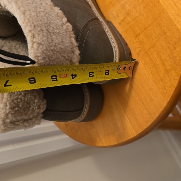 SONOMA BRAND WOMEN'S BROWN WINTER LACE UP ANKLE BOOTS SIZE 7 - Picture 9 of 11